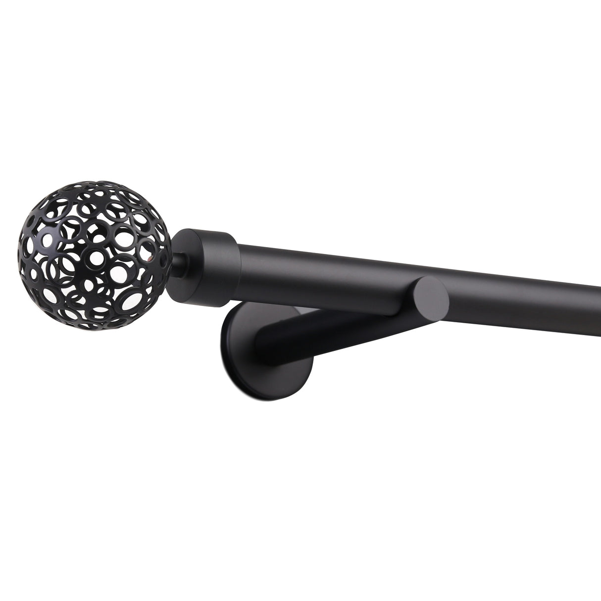 Embout style tringle à rideau boule 25mm