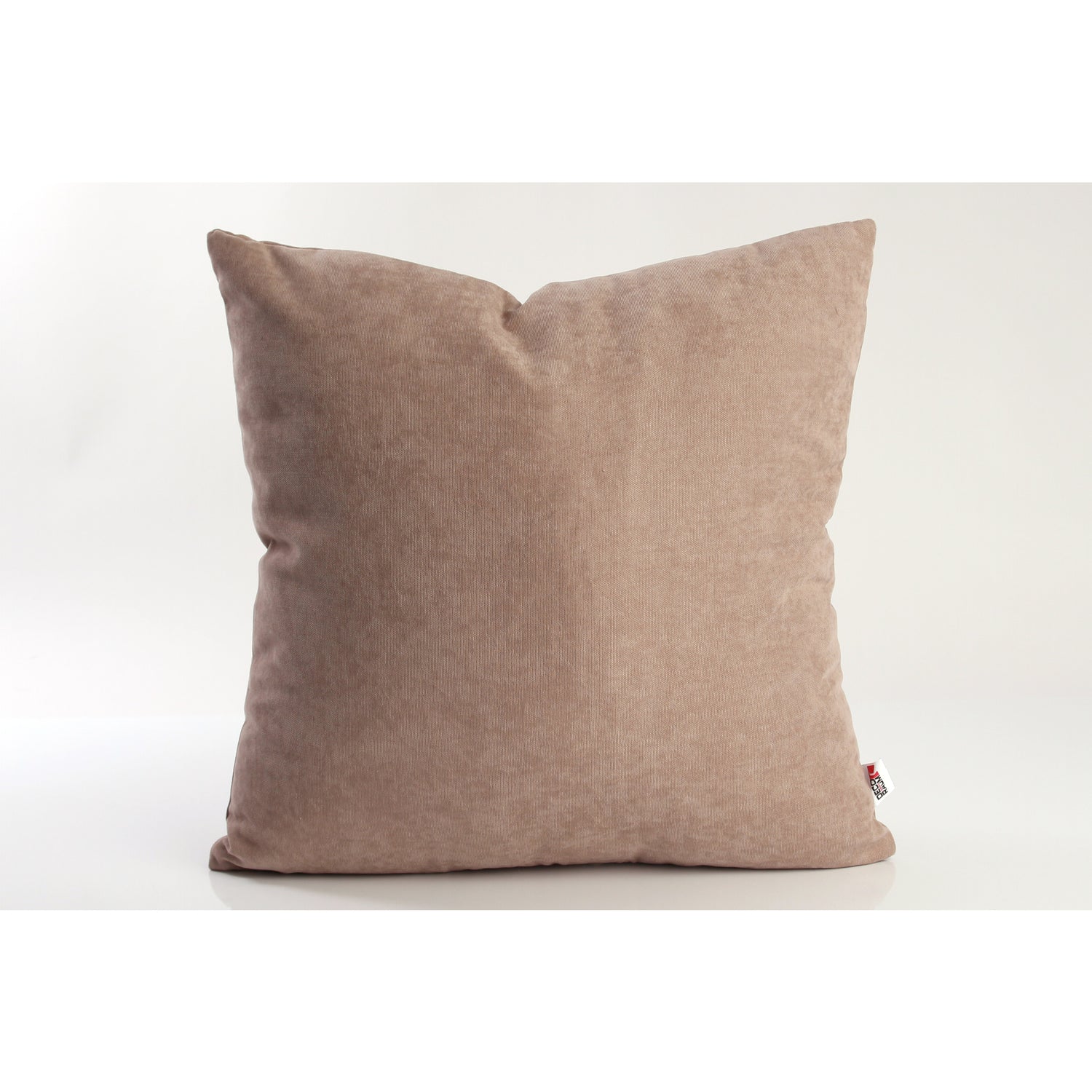 Dekokissen Uni Cappuccino mit Füllung 45x45cm