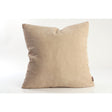 Dekokissen Uni Sand mit Füllung 45x45cm
