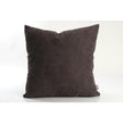 Dekokissen Uni Anthrazit mit Füllung 45x45cm