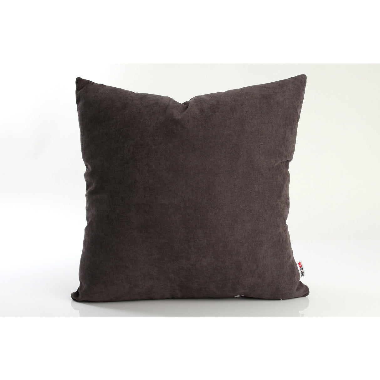 Dekokissen Uni Anthrazit mit Füllung 45x45cm