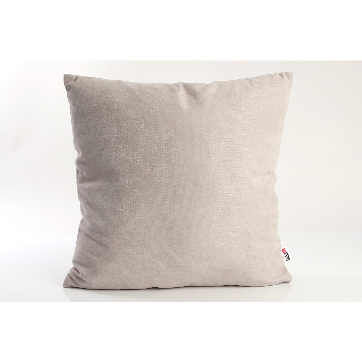 Dekokissen Uni Hellgrau mit Füllung 45x45cm