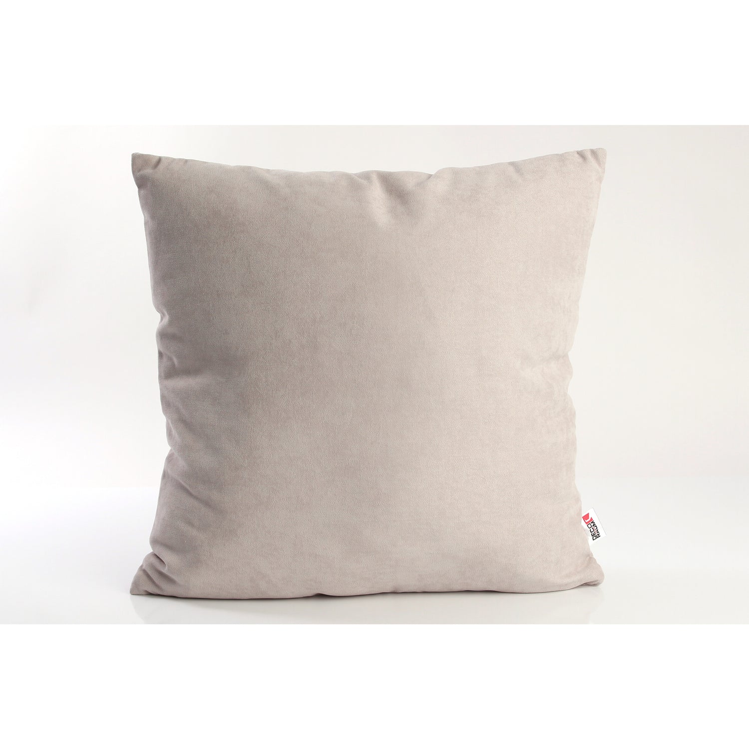 Dekokissen Uni Hellgrau mit Füllung 45x45cm