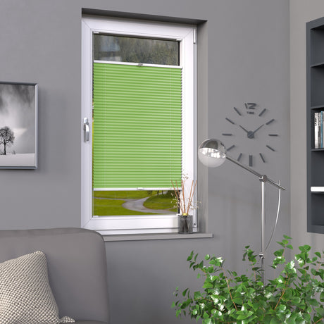 Plissee Basic Blickdicht nach Maß Grün