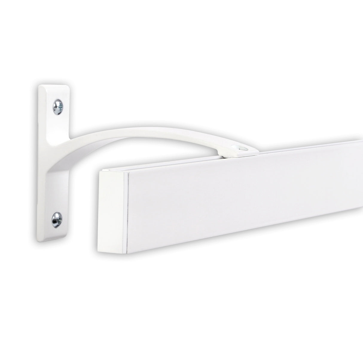 Gardinenschiene Innenlauf Weiß Curve