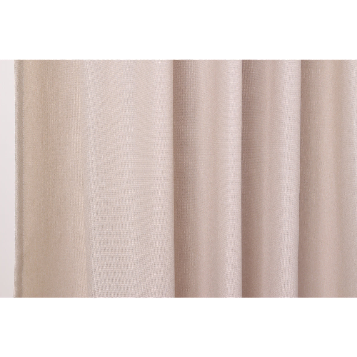 Vorhang Creme mit Struktur