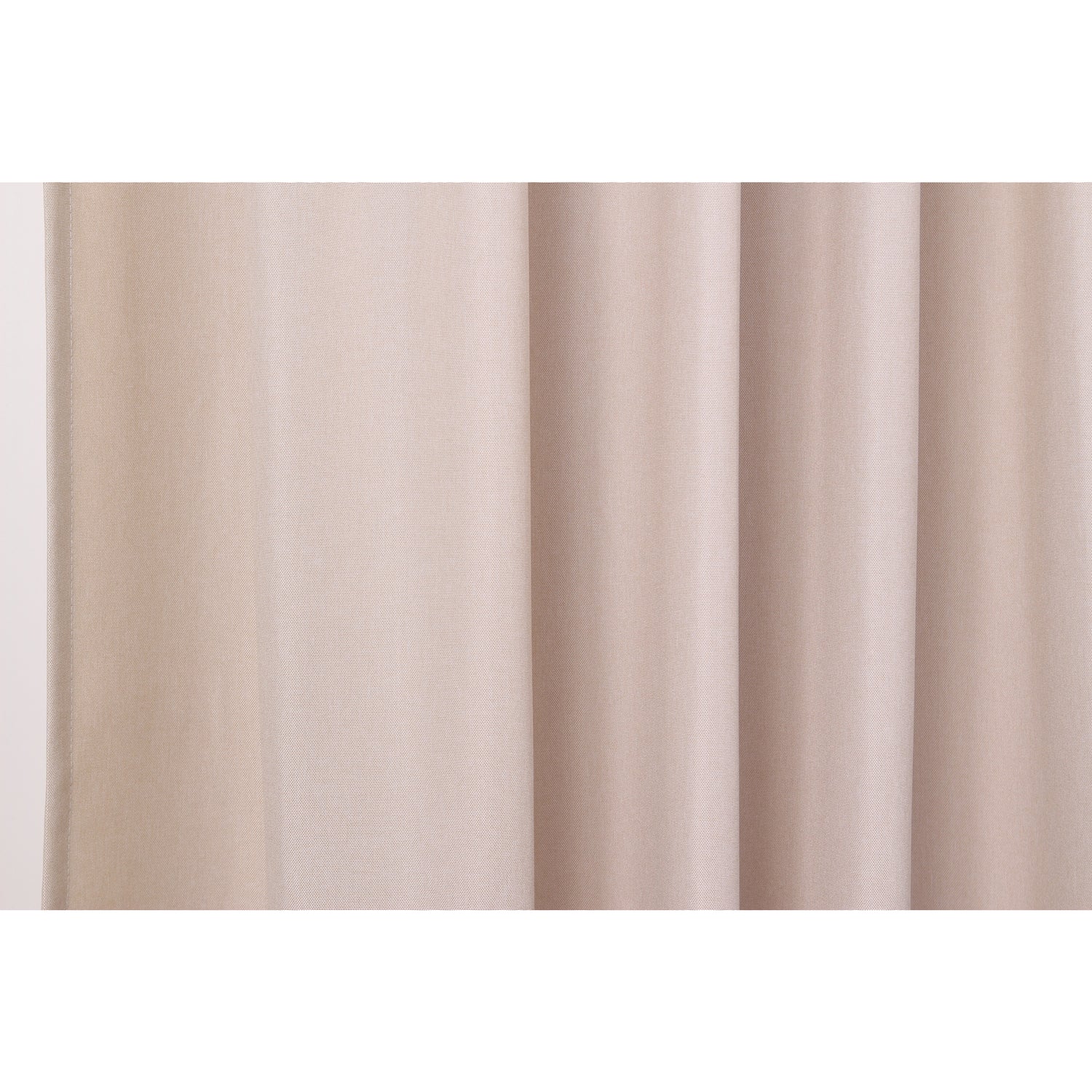 Vorhang Creme mit Struktur