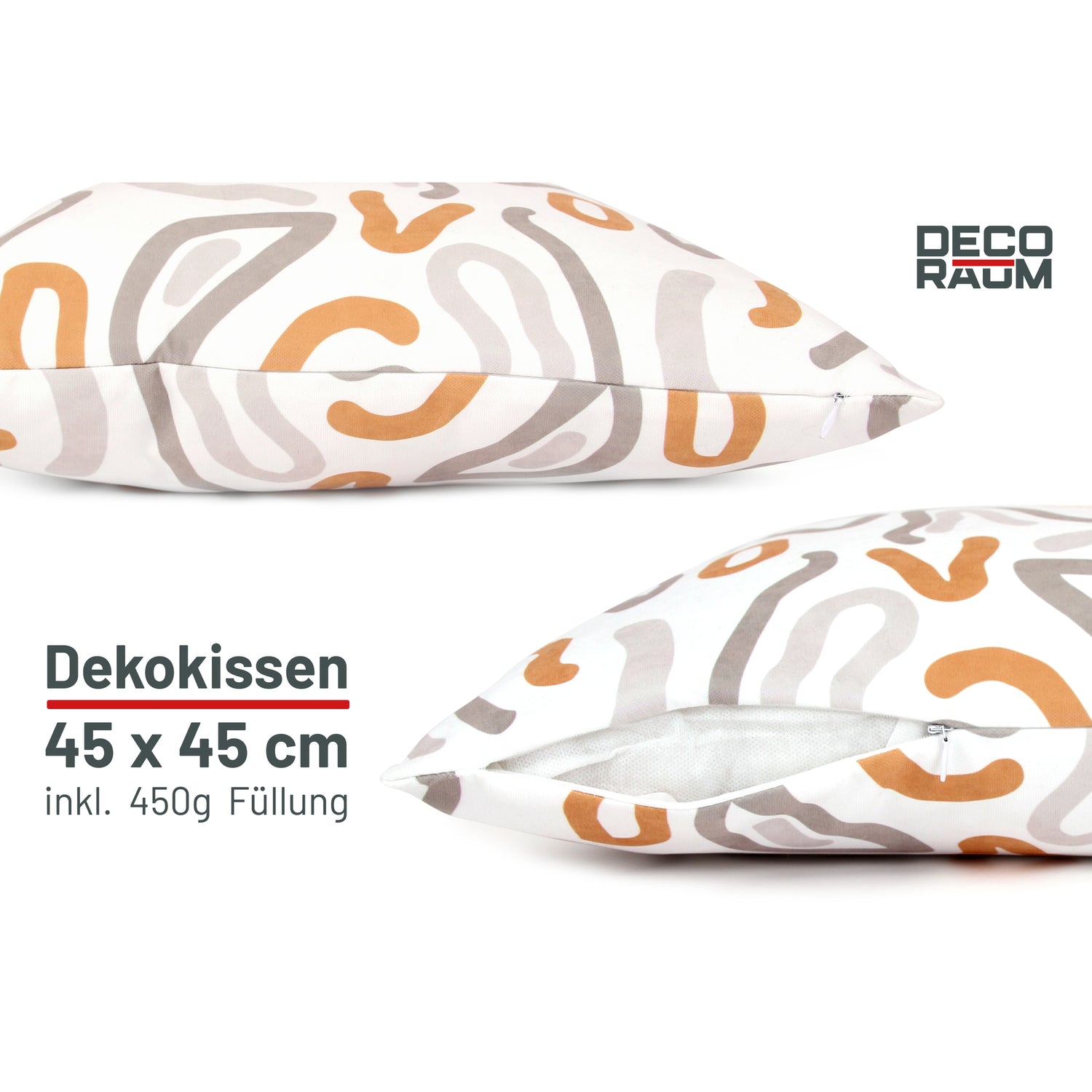 Dekokissen Modern Art mit Füllung