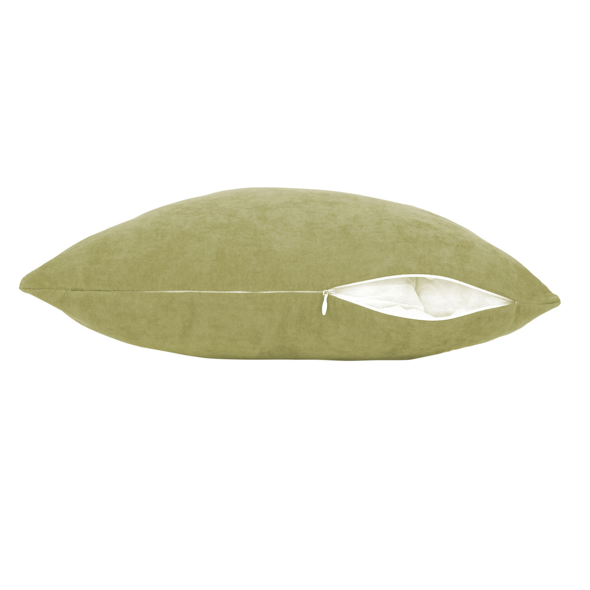 Coussin décoratif uni vert