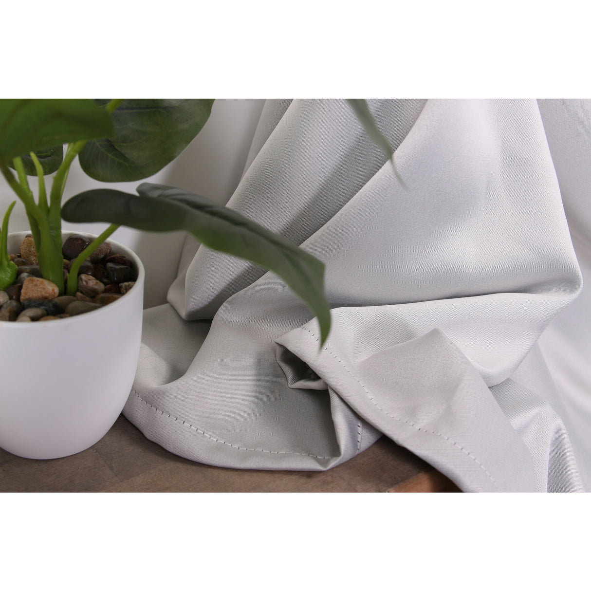 Vorhang Hellgrau Verdunklung