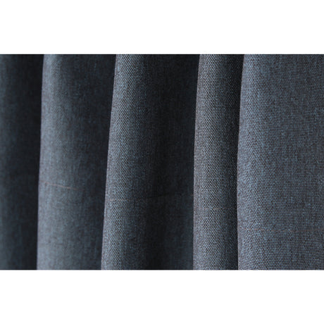 Vorhang Petrol mit Struktur