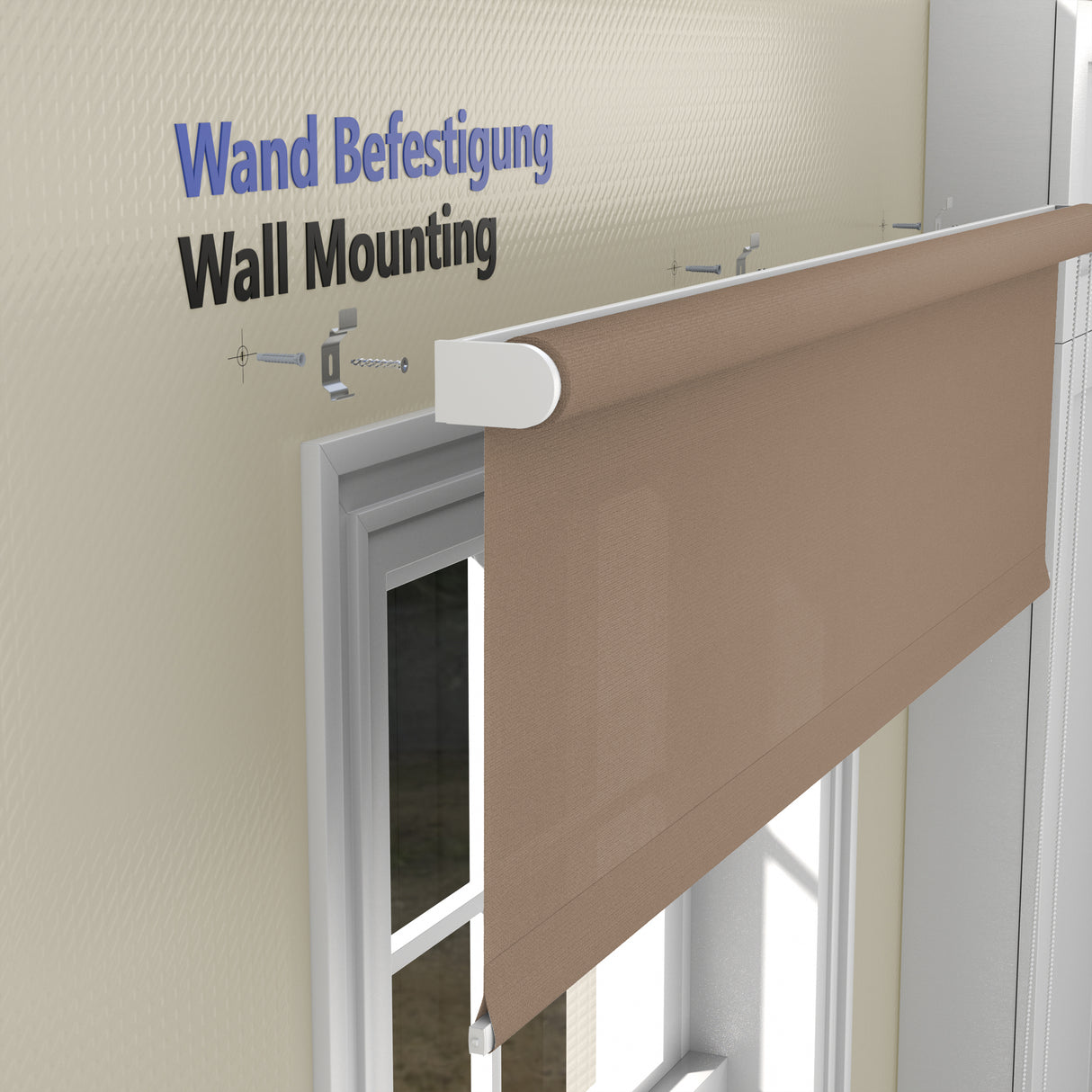 Rollo Tageslicht - Standardgrößen mit Bohren