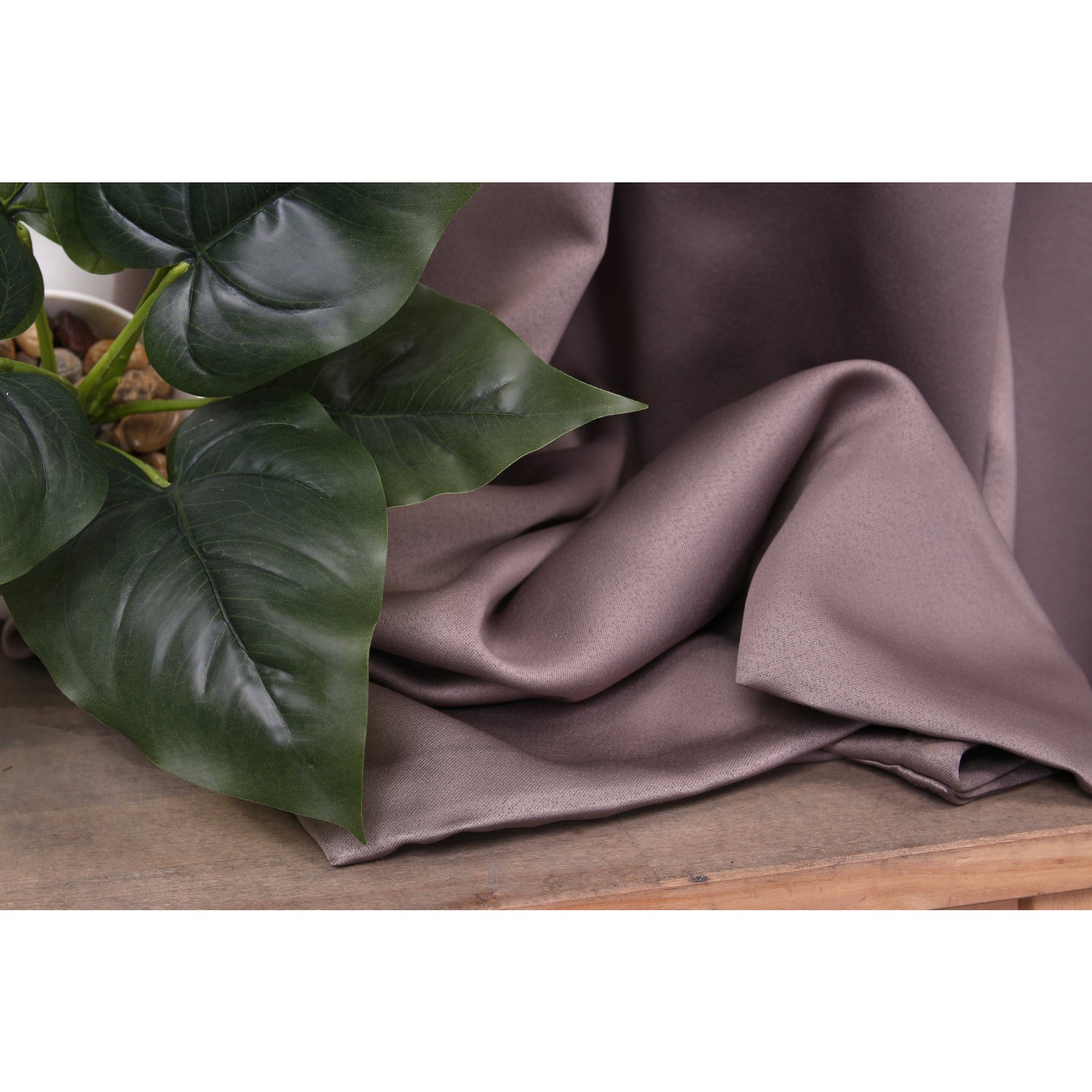 Vorhang Taupe Verdunklung