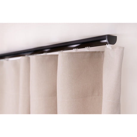 Vorhang Creme mit Struktur