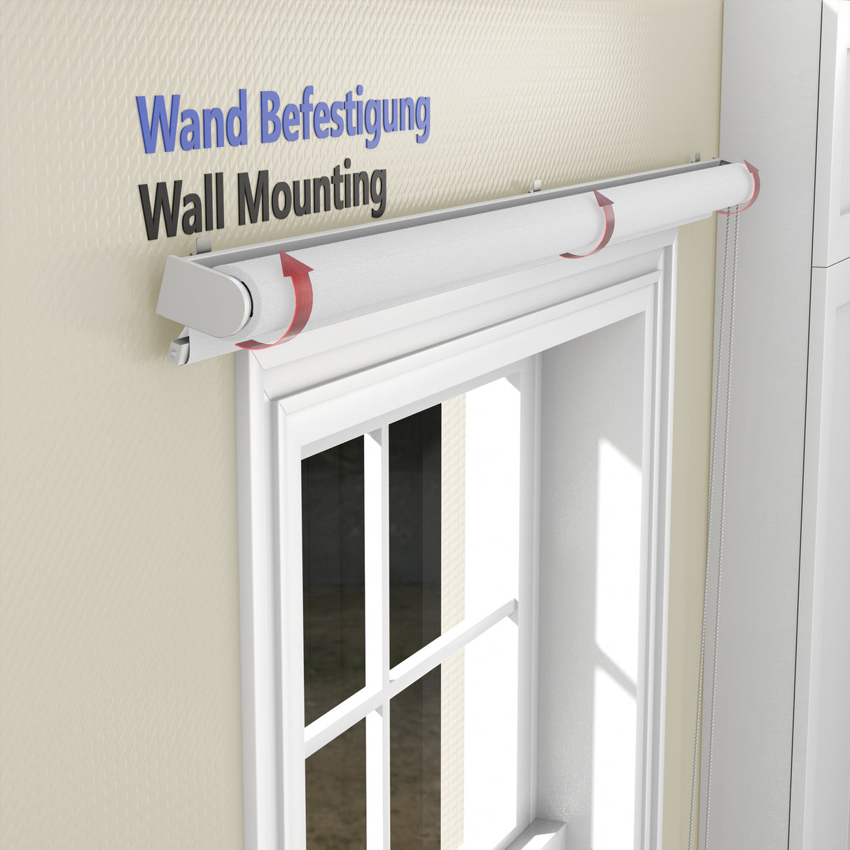 Rollo Tageslicht - Standardgrößen mit Bohren