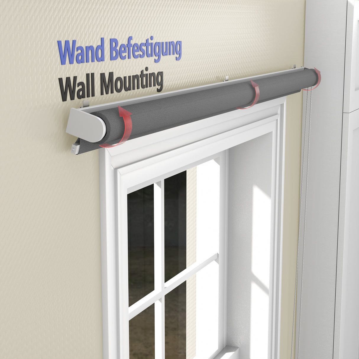 Rollo Tageslicht - Standardgrößen mit Bohren