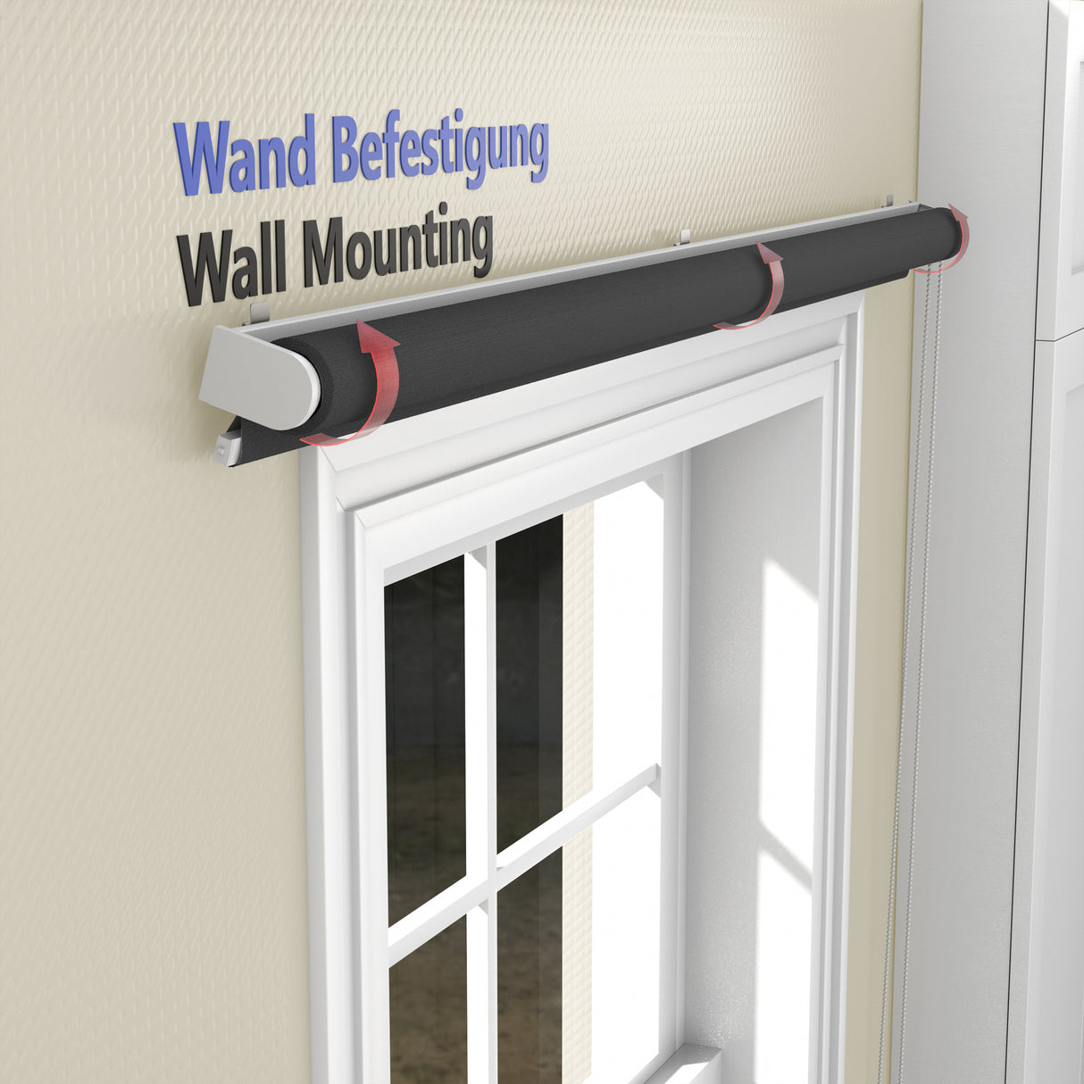 Rollo Tageslicht - Standardgrößen mit Bohren