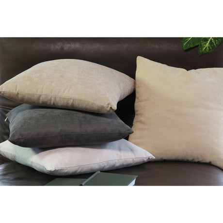 Dekokissen Uni Anthrazit mit Füllung