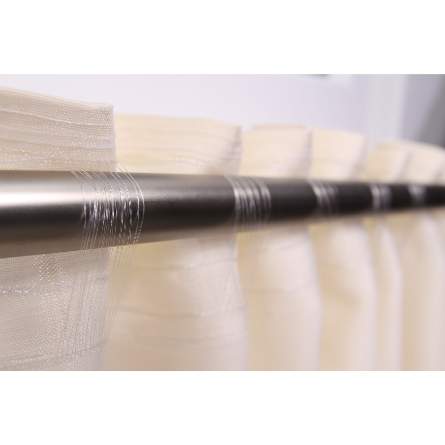 Vorhang Sand mit Struktur