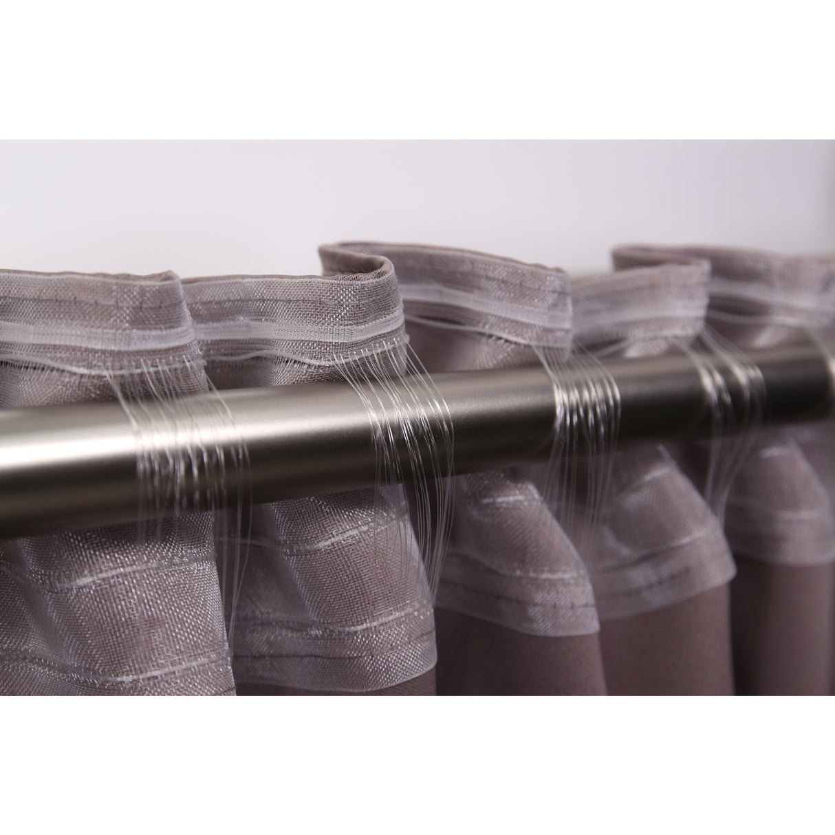 Vorhang Taupe Verdunklung