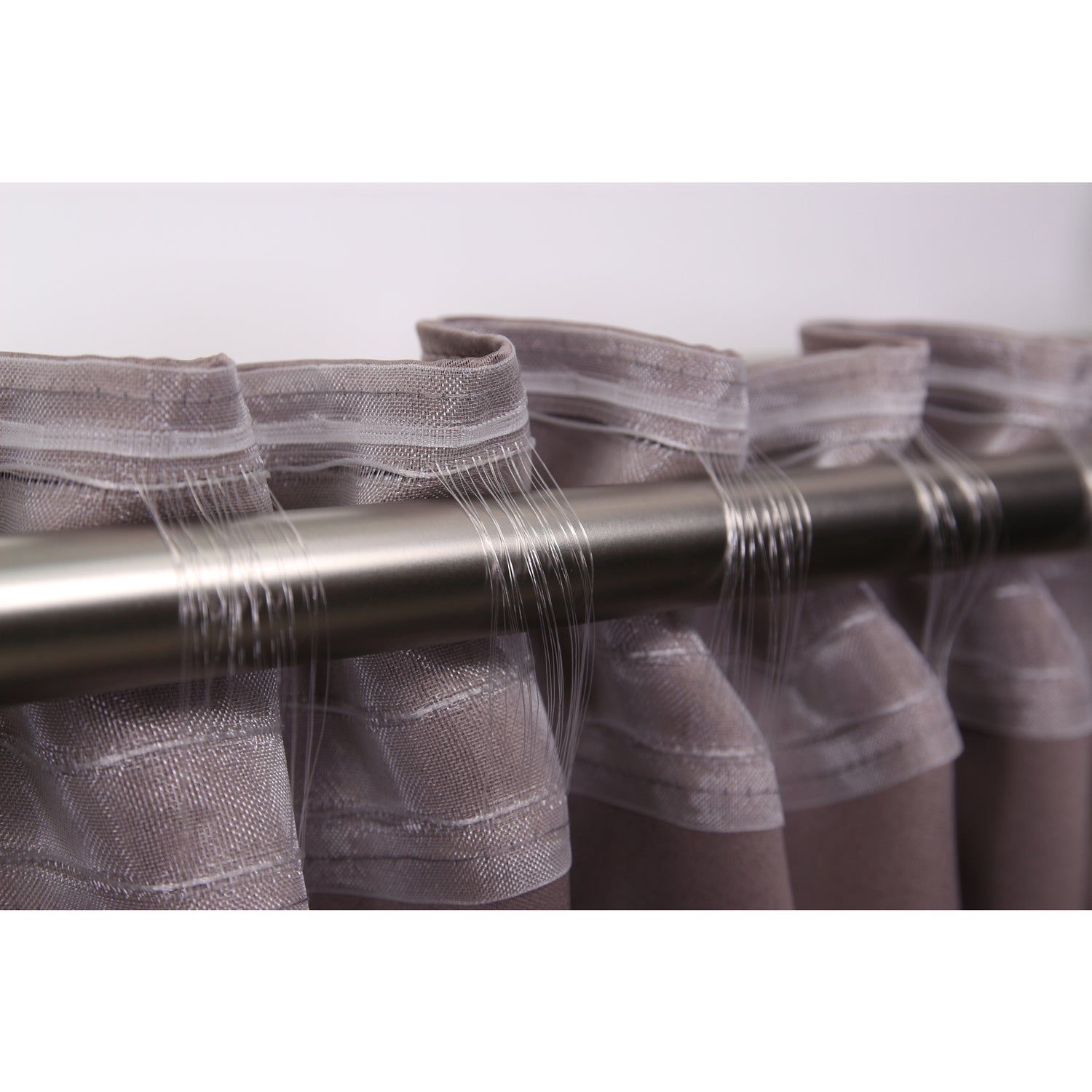 Vorhang Taupe Verdunklung