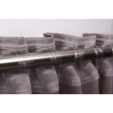 Vorhang Taupe Verdunklung