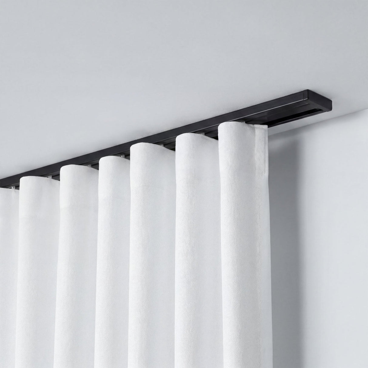 Curtain rail Minimal Black
