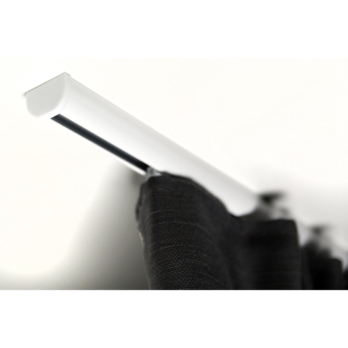 Gardinenschiene Innenlauf Round Weiß