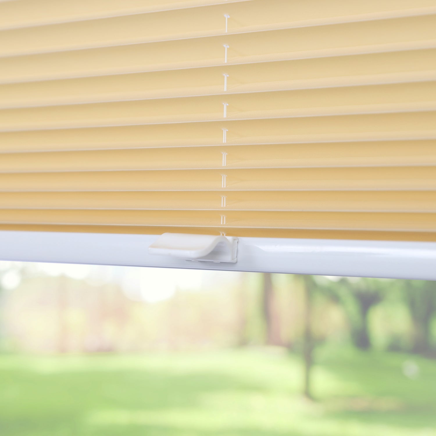 Plissee Blickdicht nach Maß – Basic Sichtschutz für Fenster & Türen