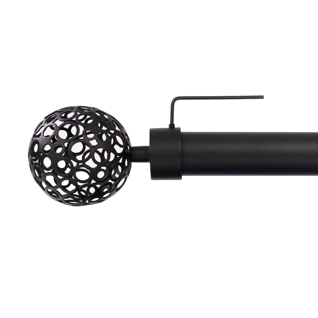 Embout style tringle à rideau boule 25mm