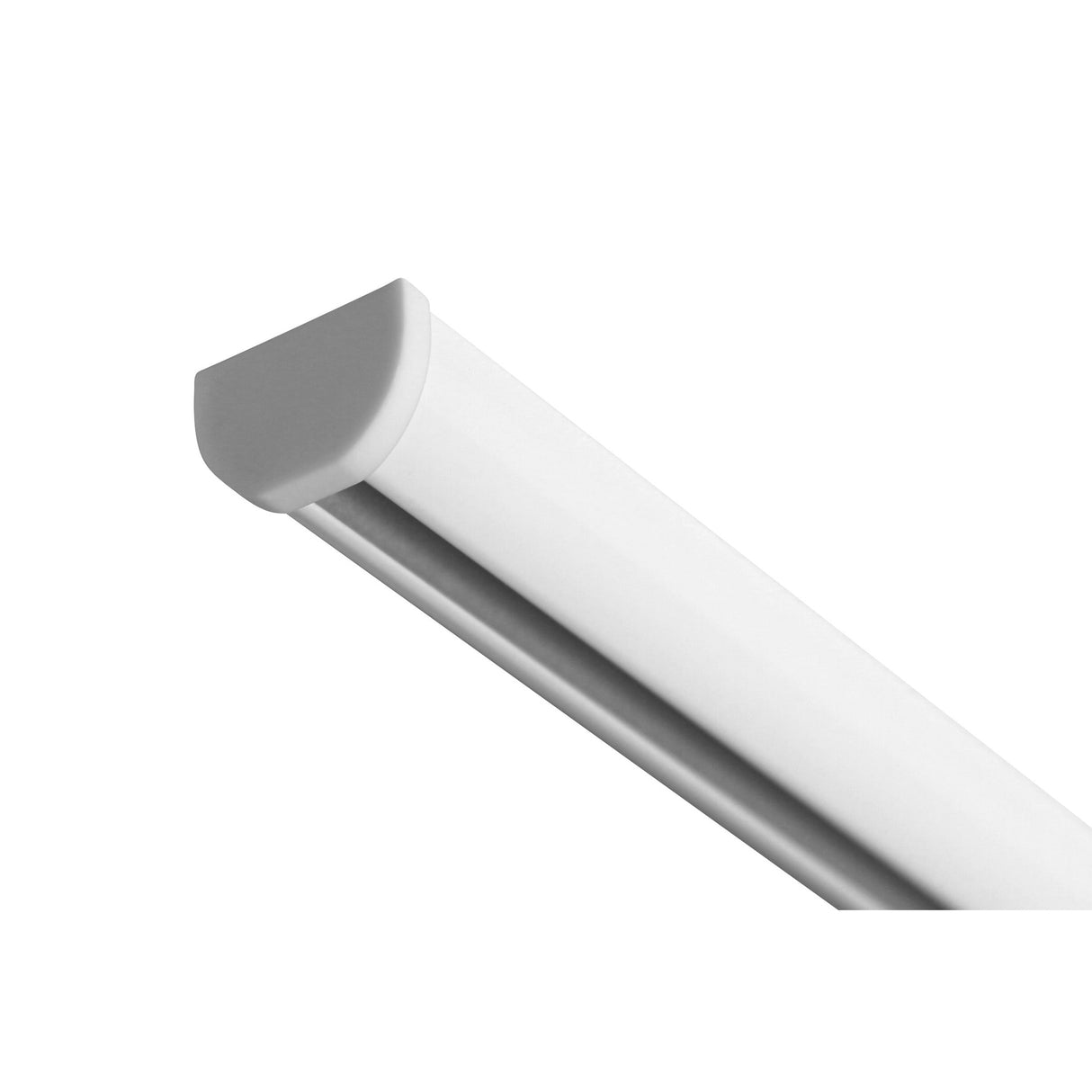 Gardinenschiene Innenlauf Round Weiß