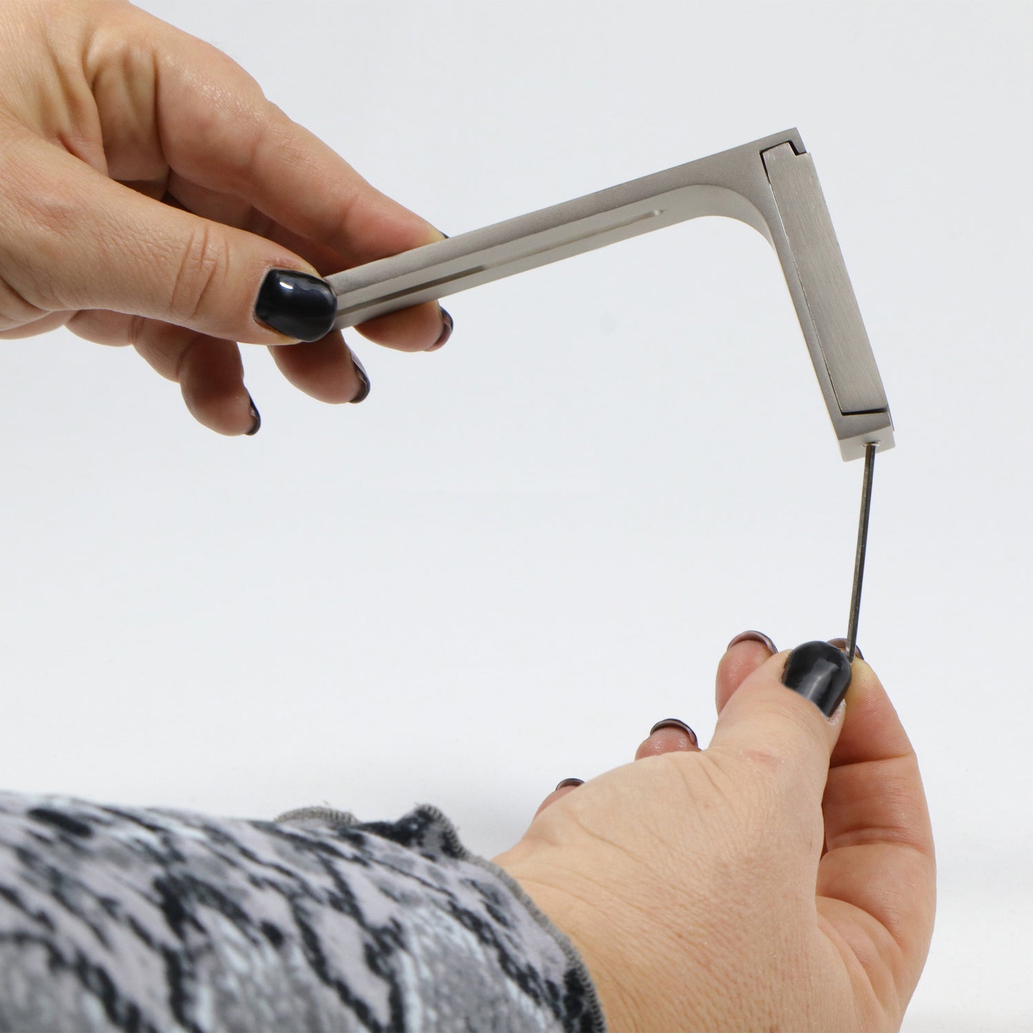 2-lauf Gardinenschiene Innenlauf Loft Edelstahl-optik