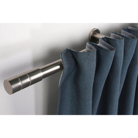 Vorhang Petrol mit Struktur