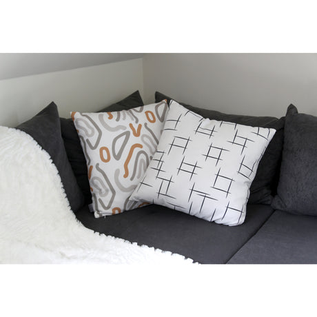 Dekokissen Stripe mit Füllung