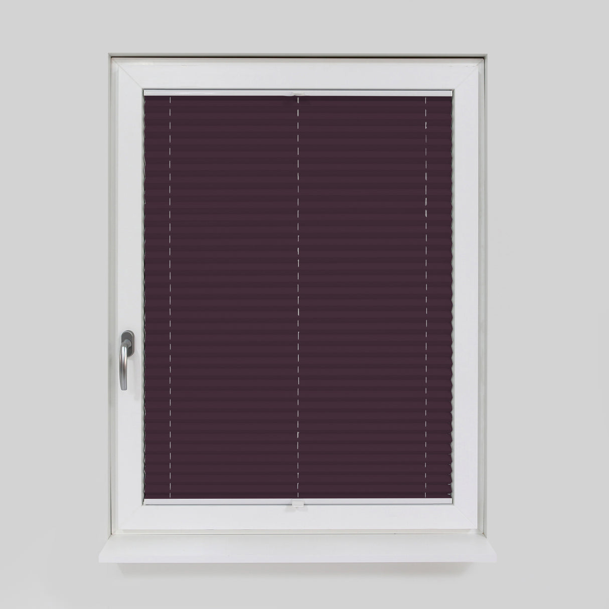 Plissee Blickdicht nach Maß – Basic Sichtschutz für Fenster & Türen