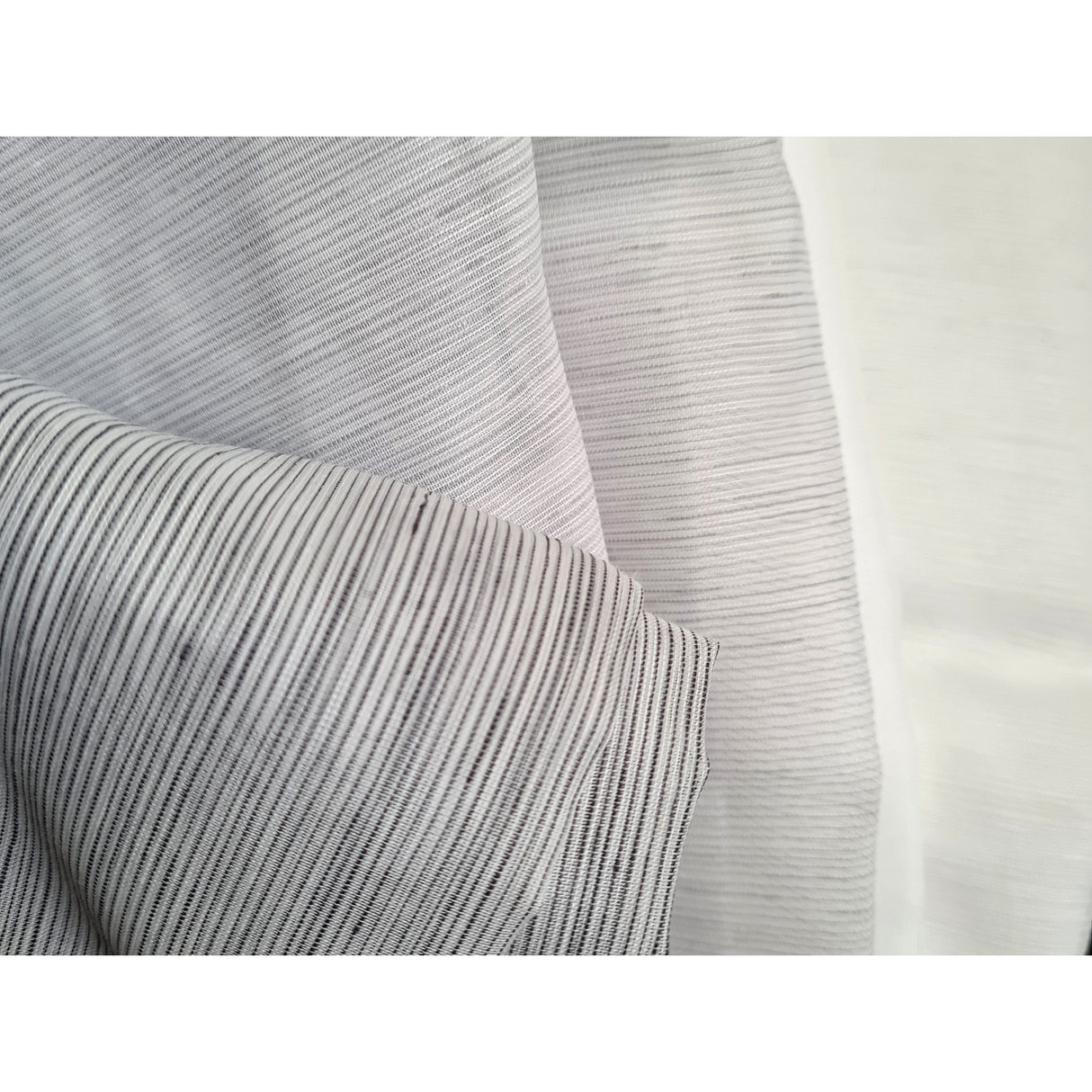 Vorhang Hellgrau Transparent