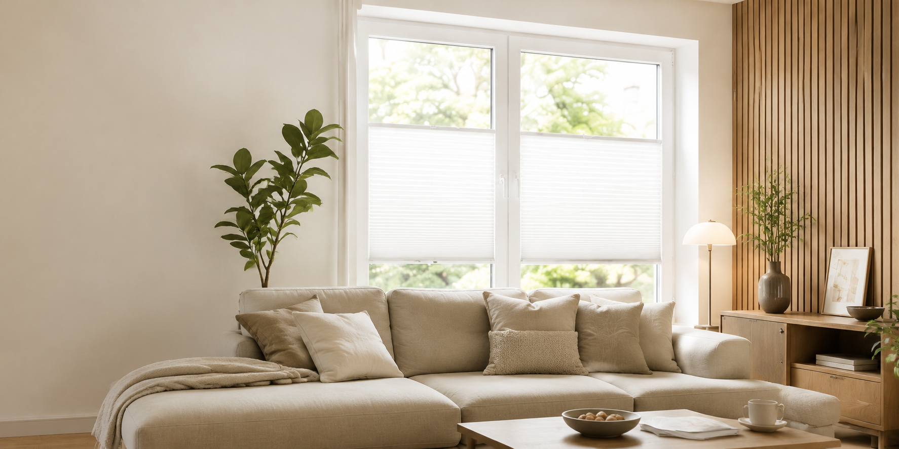 Perfekter Sicht- und Sonnenschutz für dein Zuhause.