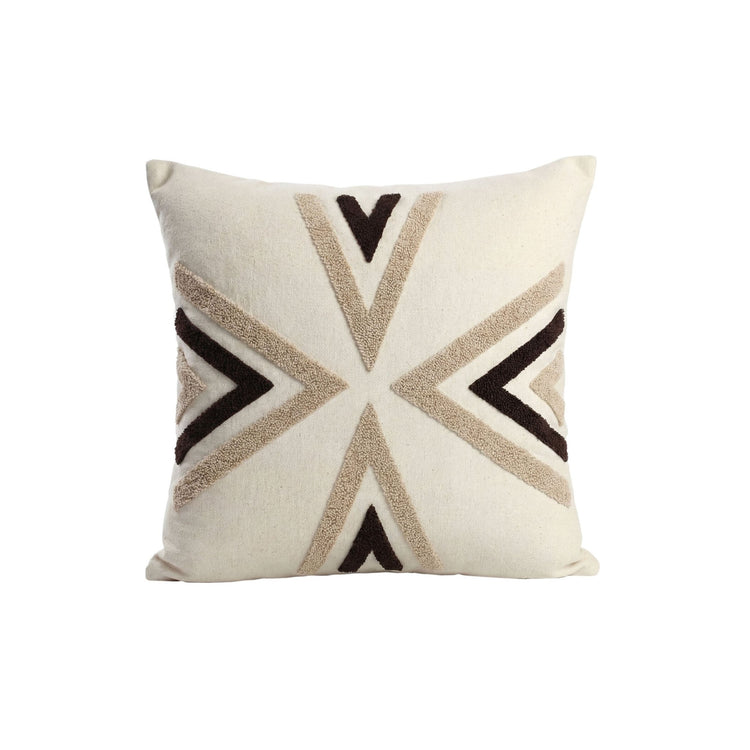 Dekokissen Nordic Arrow Beige 45x45 cm mit Füllung | OEKO-TEX®