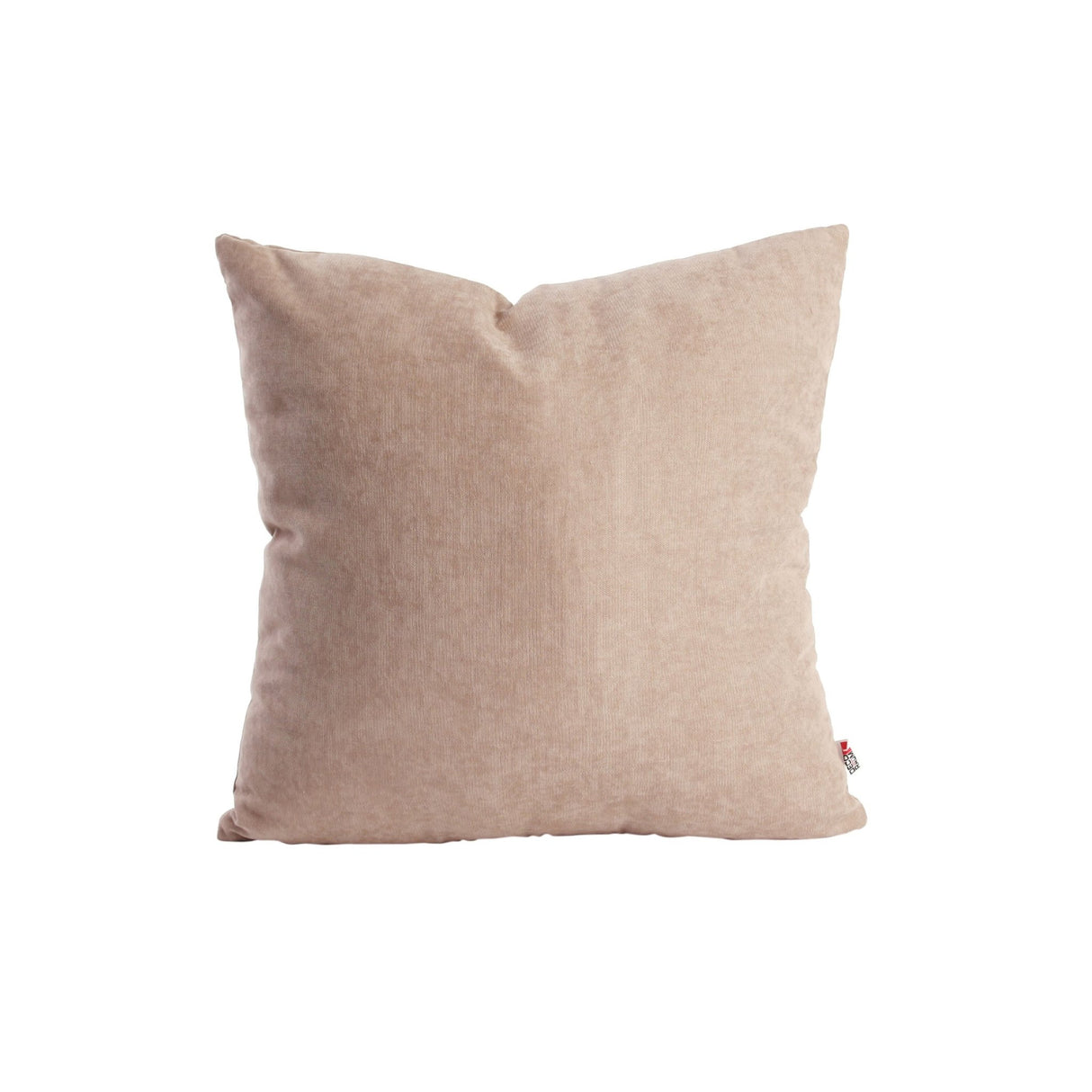 Decorative cushion plain coloured cappuccino