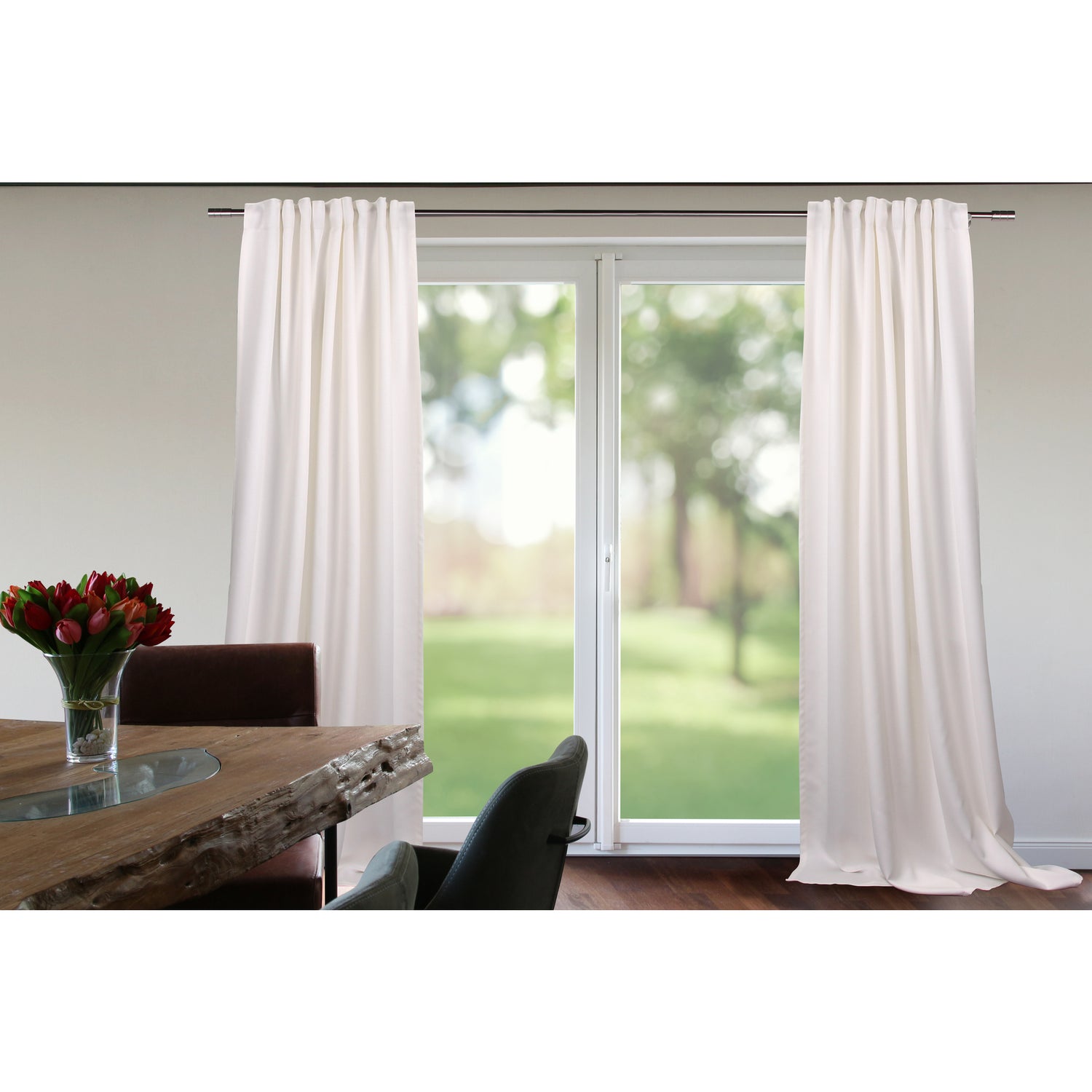 Vorhang Creme Verdunklung