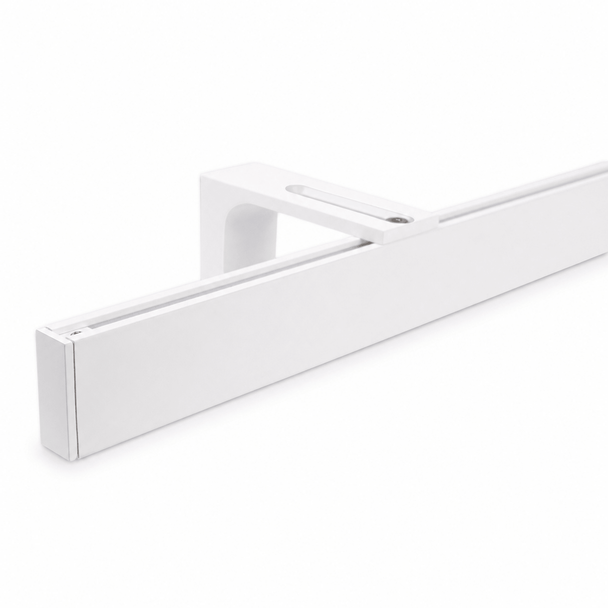 Curtain rail inner track white loft