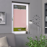 Plissee Basic Blickdicht nach Maß Rosa