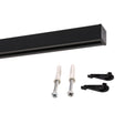 Gardinenschiene Square Schwarz 600cm