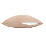 Decorative cushion plain coloured cappuccino