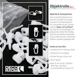Objektrollen 6mm 100 Stück