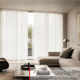 1-track curtain rail, inner track, minimal white