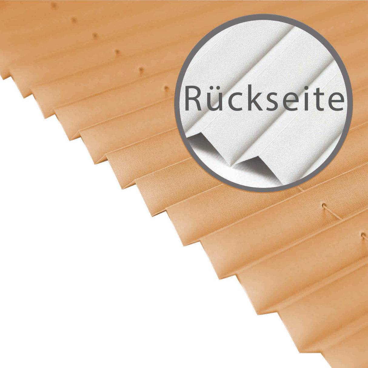 Klemmfix-Plissee Thermo in Standardgrößen – ohne Bohren