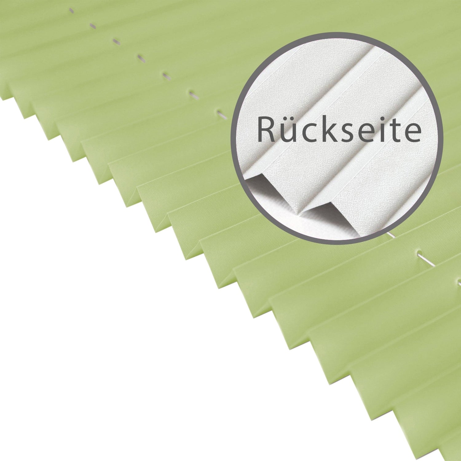 Klemmfix-Plissee Thermo in Standardgrößen – ohne Bohren