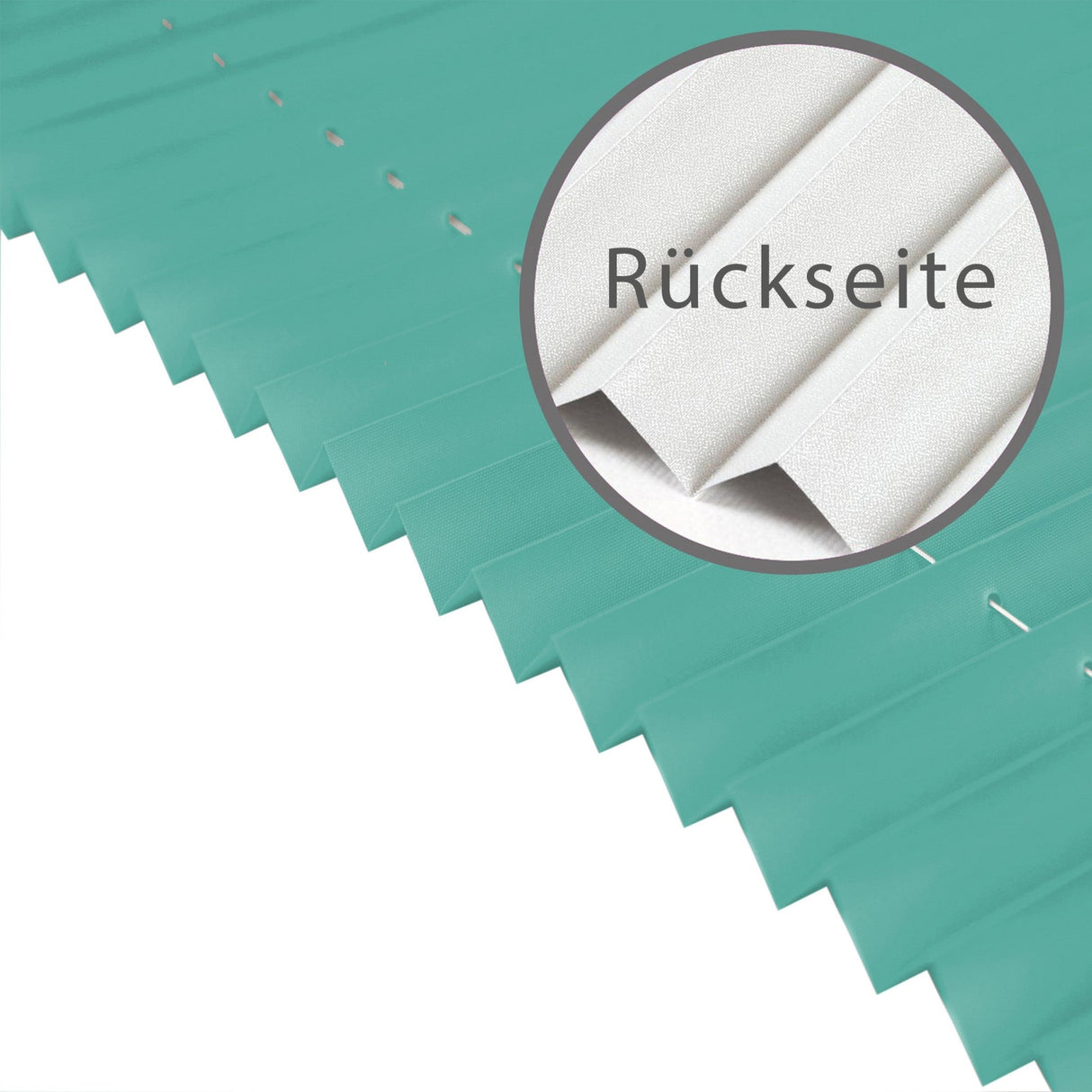 Klemmfix-Plissee Thermo in Standardgrößen – ohne Bohren