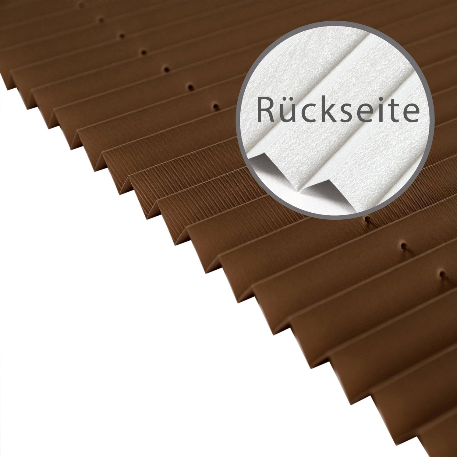 Klemmfix-Plissee Thermo in Standardgrößen – ohne Bohren